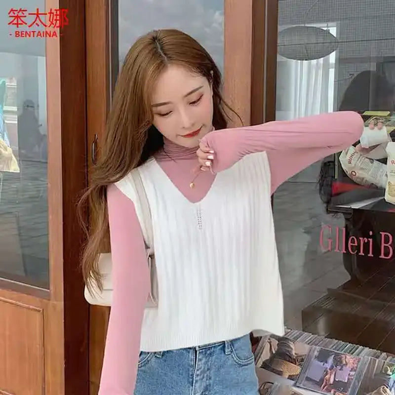 Knitted Sweater Vest
