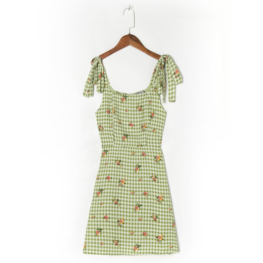 Floral Print Casual Sundress