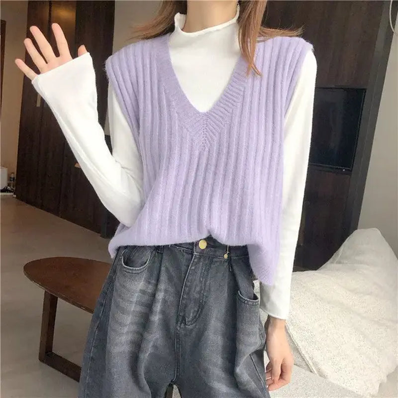 Knitted Sweater Vest