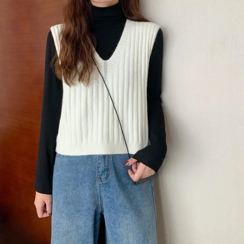 Knitted Sweater Vest