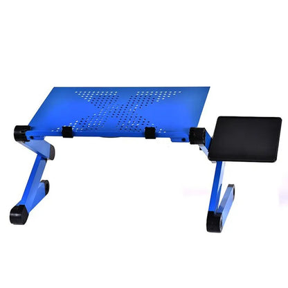 "Ultimate Ergonomic Office Laptop Stand - Adjustable, Foldable & Ventilated - Enhance Your Productivity and Comfort!"