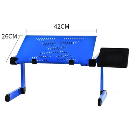 "Ultimate Ergonomic Office Laptop Stand - Adjustable, Foldable & Ventilated - Enhance Your Productivity and Comfort!"